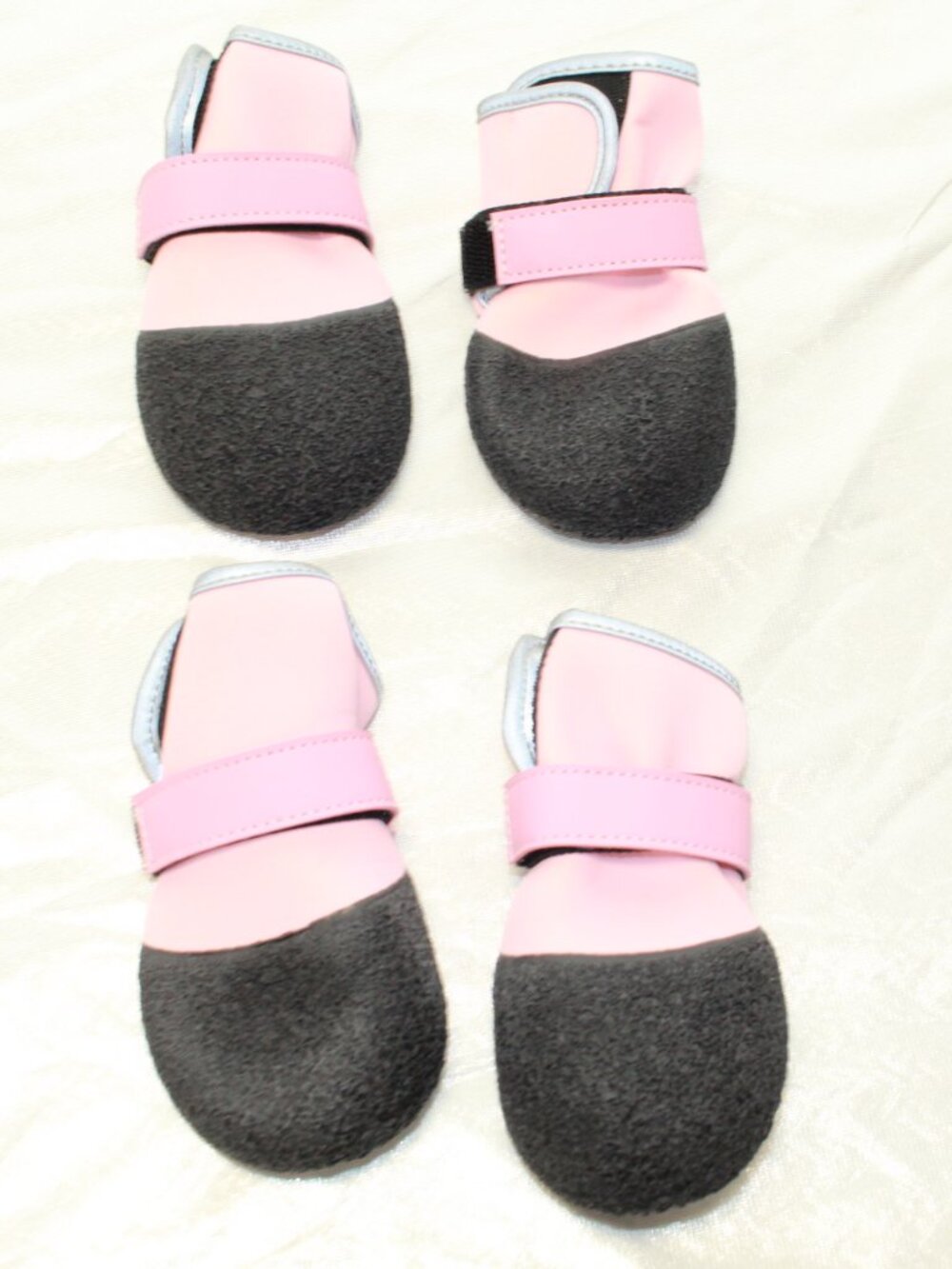Dogoys Size 8 - 3.3"x2.9" for 75-95 lb - Pink Non-Slip Waterproof Dog Shoes NEW